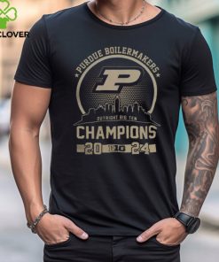 Purdue Boilermakers Outright Big Ten Champions 2024 Black Official Merch hoodie, sweater, longsleeve, shirt v-neck, t-shirt