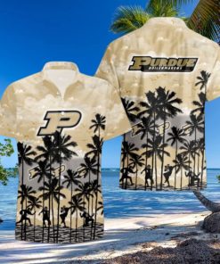 Purdue Boilermakers Palms Tree Hawaiian Shirt