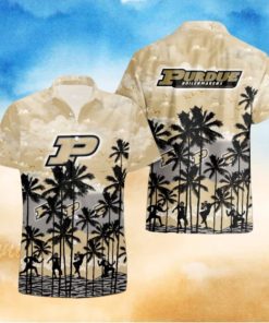 Purdue Boilermakers Palms Tree Hawaiian Shirt