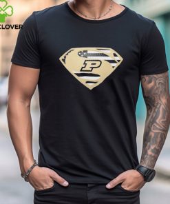 Purdue Boilermakers Superman logo shirt