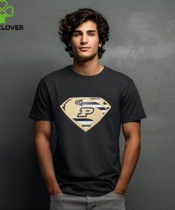 Purdue Boilermakers Superman logo shirt