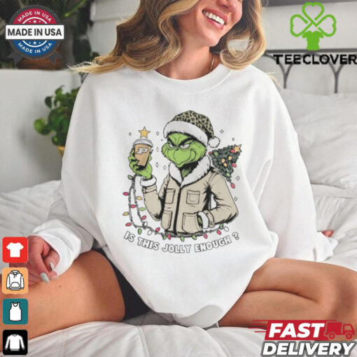 Purdue Boilermakers x Santa Grinch Is This Jolly Enough Merry Christmas Shirt