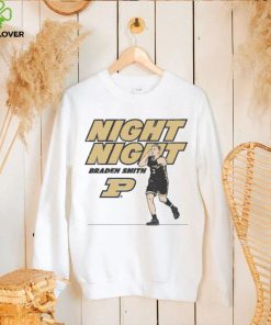 Purdue Braden Smith Night Night Celebration T Shirt