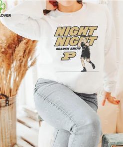 Purdue Braden Smith Night Night Celebration T Shirt
