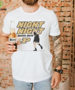 Purdue Braden Smith Night Night Celebration T Shirt