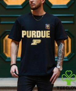 Purdue Mbb 2024 Final Four Golden Print Black T shirt