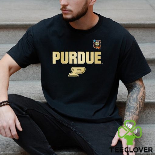 Purdue Mbb 2024 Final Four Golden Print Black T hoodie, sweater, longsleeve, shirt v-neck, t-shirt