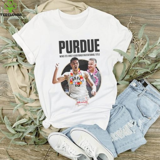 Purdue Men’s Basketball Wins Its First Ever Maui Invitational Title Shirt