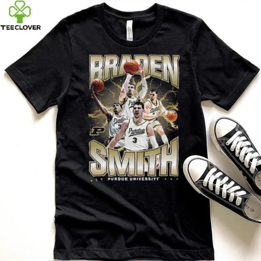 Purdue NCAA Men’s Basketball Braden Smith Official 2023 2024 Post Season T Shirt