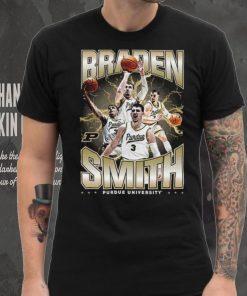 Purdue NCAA Men’s Basketball Braden Smith Official 2023 2024 Post Season T Shirt