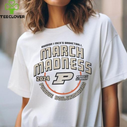 Purdue Team Store Purdue Boilermakers Men's Basketball 2024 NCAA Tournament Bound T Shirt