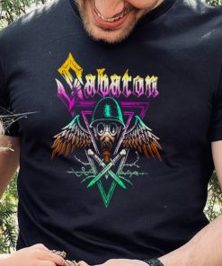 Purple Gradation Uy Tour Trending Sabaton Rock Band shirt
