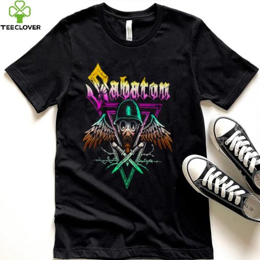 Purple Gradation Uy Tour Trending Sabaton Rock Band shirt