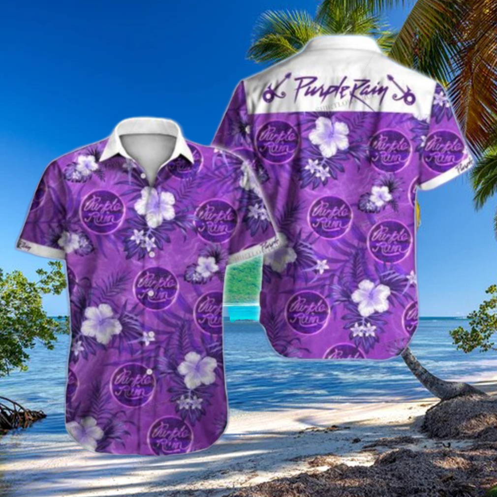 Purple Rain Hawaiian Shirt Best Gift Purple Rain Hawaiian Shirt Best Gift
