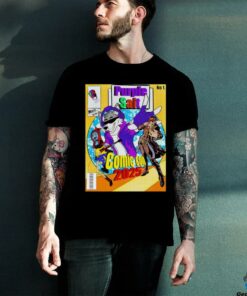Purple Salt comic con 2025 t shirt black