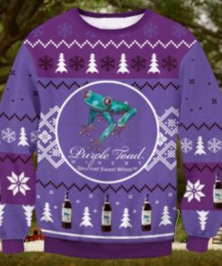 Purple Toad Ugly Sweater