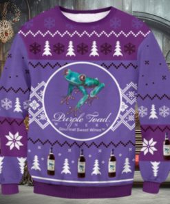 Purple Toad Ugly Sweater