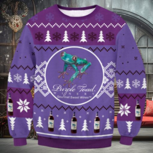 Purple Toad Ugly Sweater