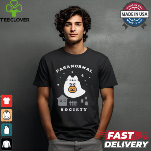 Pusheen Boosheen Paranormal Society Tee shirt