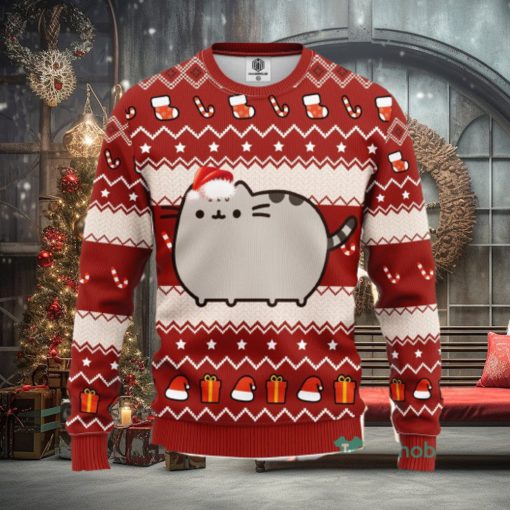 Pusheen Ugly Christmas Sweater Amazing Gift Men And Women Christmas Gift
