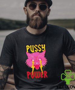 Pussy Power Funny Cat shirt