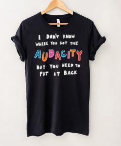 Put It Back Tee Ethically Made T Shirts
