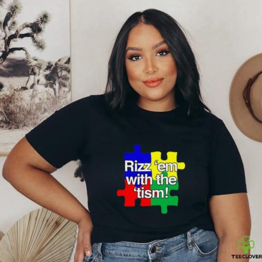 Puzzle Rizz ‘Em With The ‘Tism Tee shirt