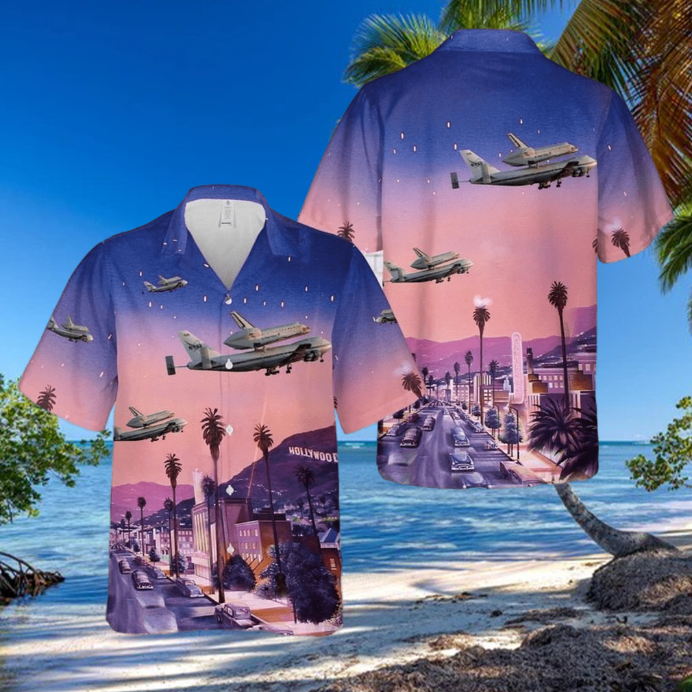 Space Shuttle Hawaiian Shirt Space Shuttle Hawaiian Shirt