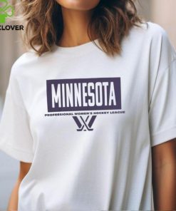 Pwhl Merch Minnesota Block T Shirt