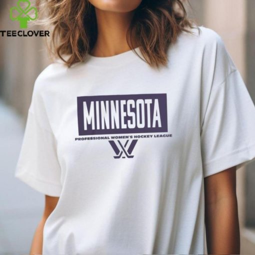 Pwhl Merch Minnesota Block T Shirt