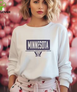 Pwhl Merch Minnesota Block T Shirt