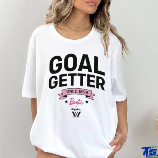 Pwhl X Barbie Youth Goal Getter Tee Shirt