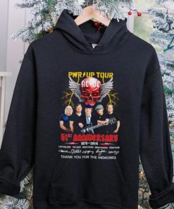 Pwr Up Tour ACDC 51st anniversary 1973 2024 thank you for the memories hoodie, sweater, longsleeve, shirt v-neck, t-shirt