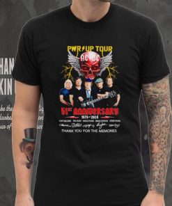 Pwr Up Tour ACDC 51st anniversary 1973 2024 thank you for the memories hoodie, sweater, longsleeve, shirt v-neck, t-shirt