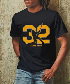 Henry Davis Pittsburgh Pirates number 32 2023 hoodie, sweater, longsleeve, shirt v-neck, t-shirt