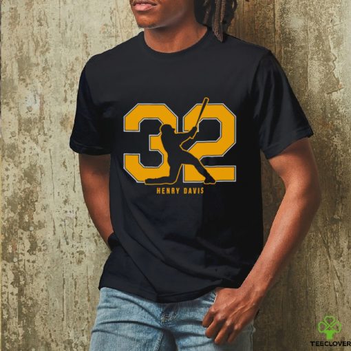 Henry Davis Pittsburgh Pirates number 32 2023 hoodie, sweater, longsleeve, shirt v-neck, t-shirt