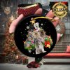 Dachshund Christmas Walkin’ in a Wiener Wonderland Custom Name 2023 Holiday Gifts For Dog Lovers Christmas Decorations Ornament