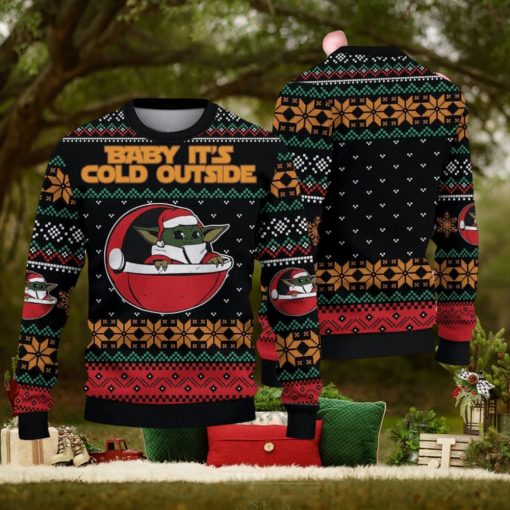 Baby It’s Cold Outside Ugly Sweater Christmas Ugly Sweater For Holiday Xmas Family Gift