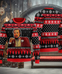 Funny Leo Ugly Christmas 3D Sweater