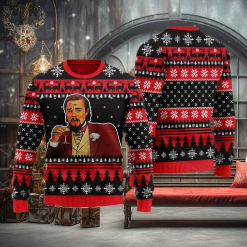 Funny Leo Ugly Christmas 3D Sweater