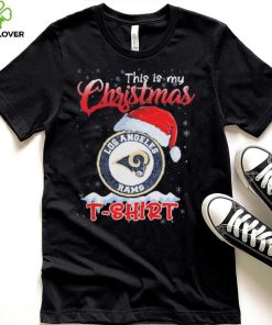 Official Nfl Los Angeles Rams This Is My Christmas Logo shirt