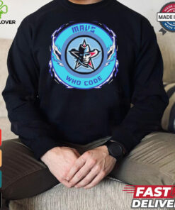 Mavs Who Code shirt