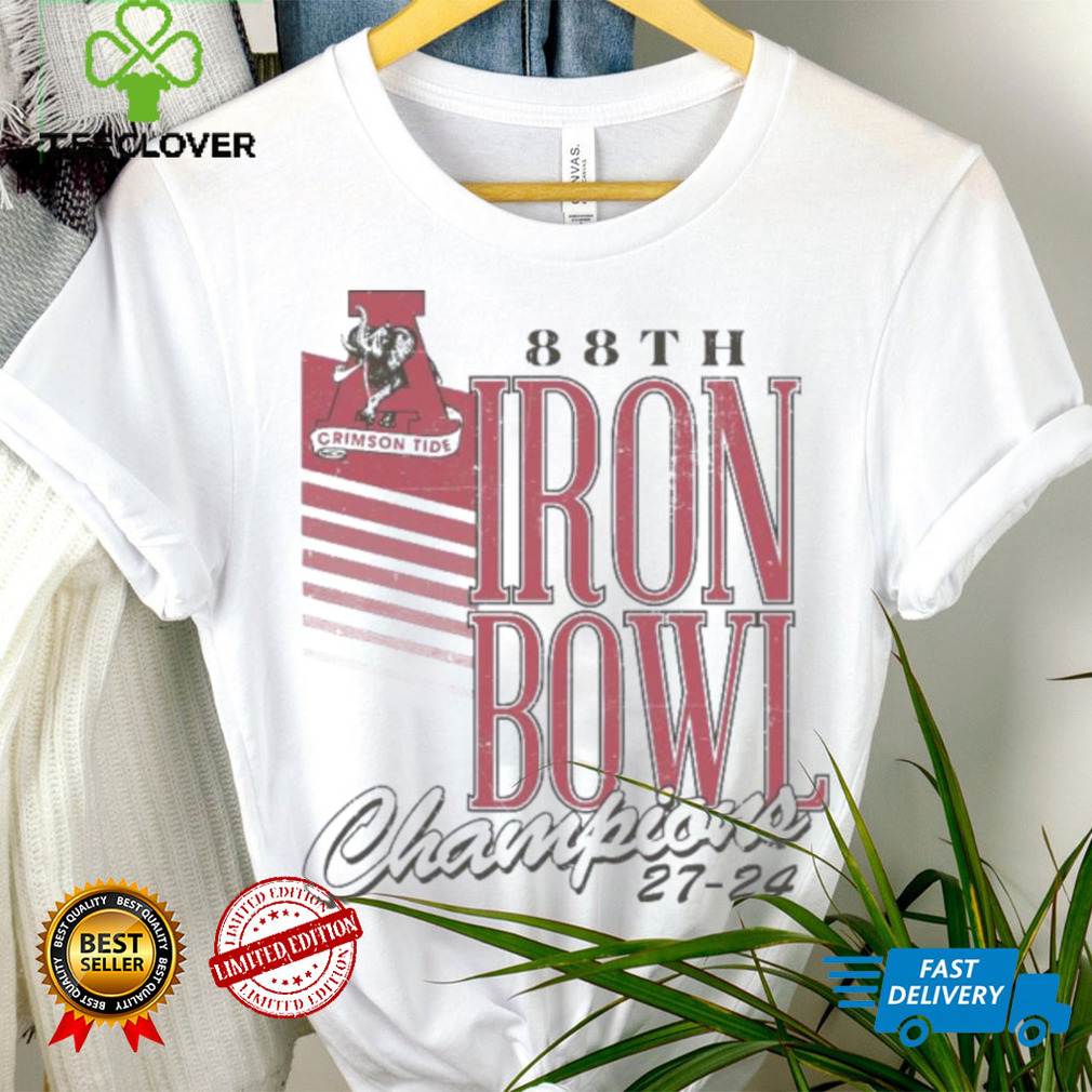 Alabama Crimson Tide 88th Iron Bowl Champions 27 24 Shirt Alabama Crimson Tide 88th Iron Bowl Champions 27 24 Shirt