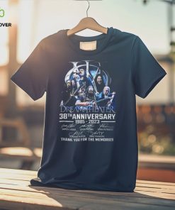 Dream Theater 38th Anniversary 1985 – 2023 Thank You For The Memories T Shirt