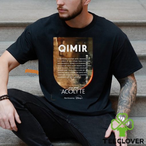 QIMIR Character In Star Wars The Acolyte Now Streaming On Disney Two Sides Unisex T Shirt