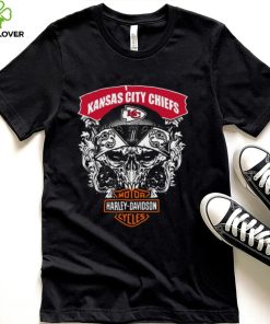 Skull Kansas City Chiefs T Shirt Nfl Football Gift For Fan