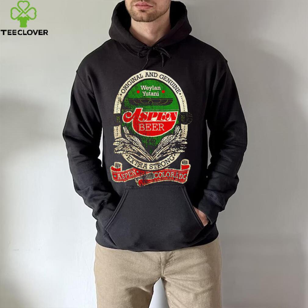 Aspen Beer Weylan Yutani Original and Genuine retro logo shirt Aspen Beer Weylan Yutani Original and Genuine retro logo shirt