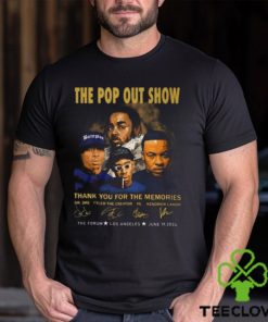 The Pop Out Show Thank You For The Memories Dr. Dre, Tyler The Creator, YG, Kendrick Lamar T Shirt 2 The Pop Out Show Thank You For The Memories Dr. Dre, Tyler The Creator, YG, Kendrick Lamar T Shirt