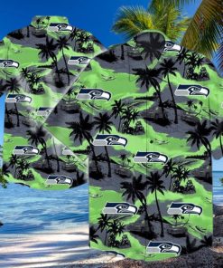 Seattle Seahawks Nfl Hawaiian Shirt Short T Shirt Hawaiian Pattern Print