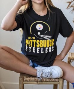 Qb Coach Mike Sullivan Wearing Est 33 Pittsburgh Steelers T shirt 3 Qb Coach Mike Sullivan Wearing Est 33 Pittsburgh Steelers T shirt
